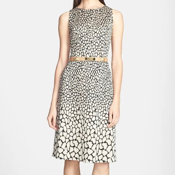 St. John Dresses & Skirts - St. John Collection Animal Jacquard Knit Dress